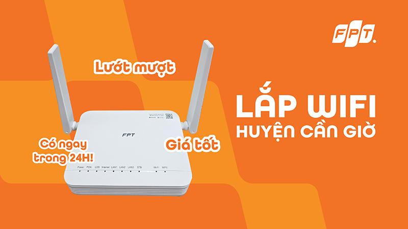 Lắp mạng FPT Cần Giờ
